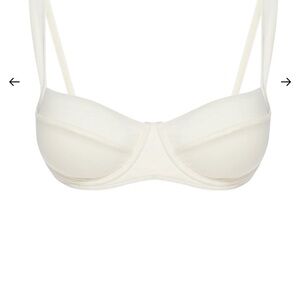 Monday Swimwear Ivory Sorrento Bikini Top